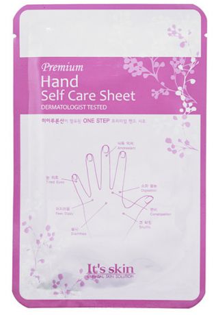 It's Skin Тканевая маска для рук "Селф Кеа Премиум" Premium Hand Self Care Sheet, 20мл*2шт