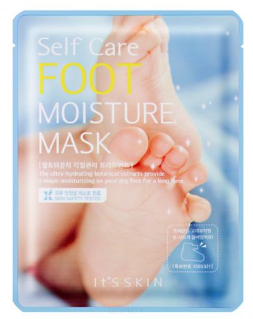 It's Skin Увлажняющая тканевая маска для ног "Селф Кеа" Self Care Foot Moisture Mask, 16 г