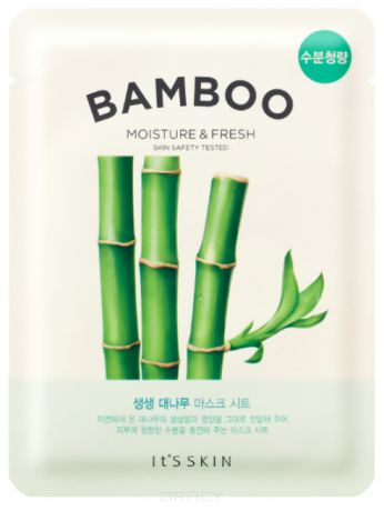 It's Skin Освежающая тканевая маска "Зе Фреш", бамбук The Fresh Bamboo Mask Sheet, 19 г