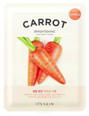 It's Skin Увлажняющая тканевая маска "Зе Фреш", морковь The Fresh Carrot Mask Sheet, 19 г
