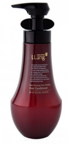 LLang Кондиционер восстанавливающий для волос с красным женьшенем Red Ginseng Pure Healing Hair Conditioner, 500 мл