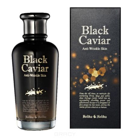 Holika Holika Питательный лифтинг-тонер "Черная икра" Black Caviar Antiwrinkle Skin, 120 мл