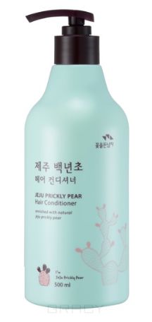 Flor de Man Кондиционер "Прикли Чеджу", увлажняющий Jeju Prickly Pear Hair Conditioner, 500 мл