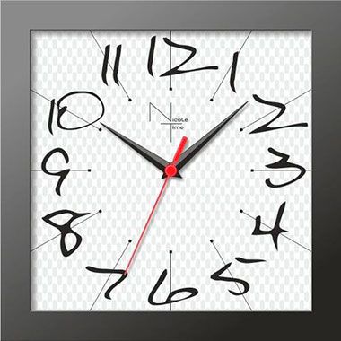 Настенные часы Nicole Time NT302b