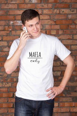 Футболка мужская "Mafia only"