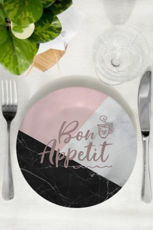 Тарелка "Bon appetit"