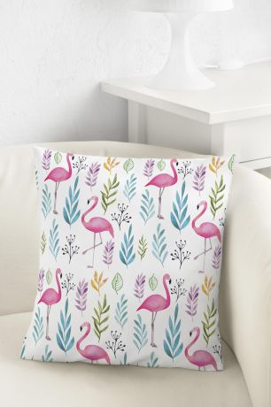 Подушка декоративная "Фламинго"