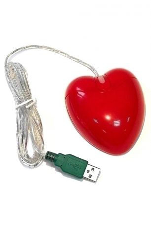 Компьютерная мышь "Сердце"