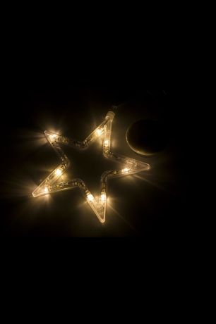Фигура светодиодная на присоске "Звездочка"