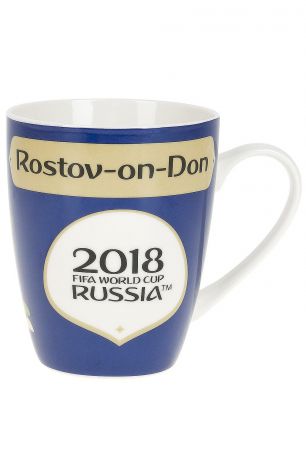 Кружка фарфоровая "ЧМ 2018/Rostov-on-Don"