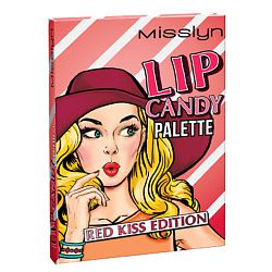MISSLYN Палетка для макияжа губ LIP CANDY № 3 pink kiss edition