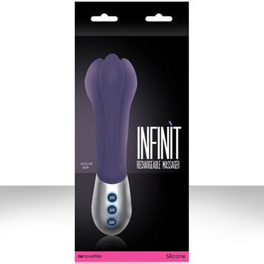 NS Novelties Infinit, фиолетовый Оригинальный перезаряжаемый массажер