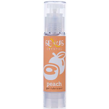 Sexus Crystal Peach, 60 мл Увлажняющая гель-смазка, с ароматом персика