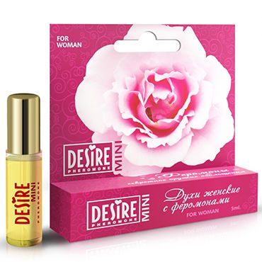 Desire Mini №9 COTY Wild Musk, 5 мл Женские духи с феромонами