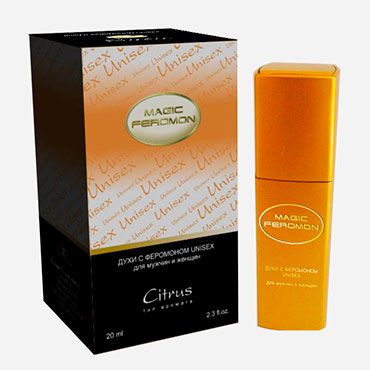 Magic Feromon Citrus Unisex, 20 мл Духи с феромонами унисекс, фруктово-цитрусовый аромат