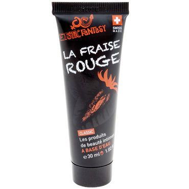 Erotic Fantasy La Fraise Rouge, 30мл Лубрикант на водной основе со вкусом и ароматом клубники
