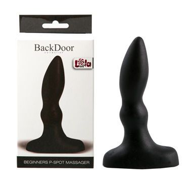 Lola Toys Back Door Beginners P-Spot Massager, черный Стимулятор простаты для начинающих