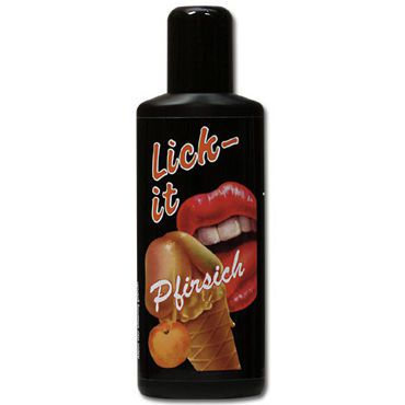 Lick-It Peach, 100 мл Для орального секса, персик