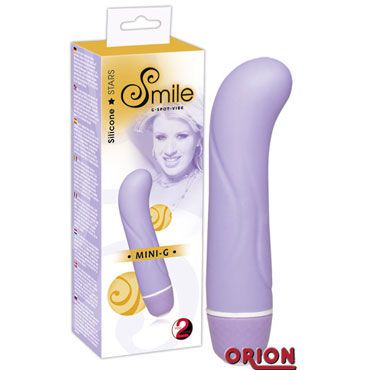 Smile Mini Silicone Vibe, фиолетовый Компактный вибратор точки G