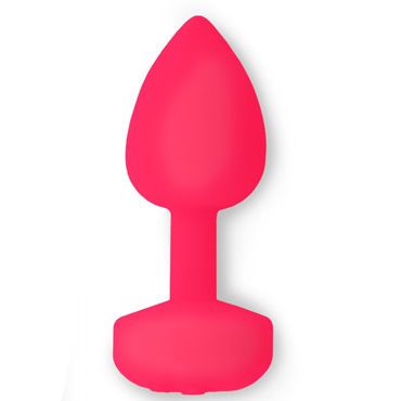 Fun Toys Gplug "S", розовая Первая перезаряжаемая анальная пробка с вибрацией, 8 см