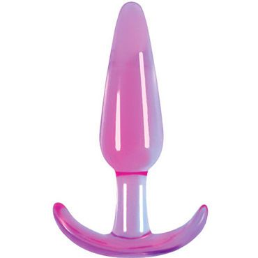 NS Novelties Jelly Rancher Smooth T-Plug, фиолетовая Анальная пробка
