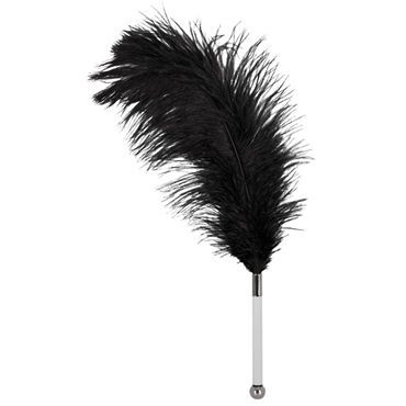 Bad Kitty Feather Wand, черное Перо с рукоятью