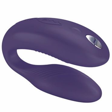 We-Vibe Sync, фиолетовый Вибратор для пар, подстраивающийся под анатомические особенности тела