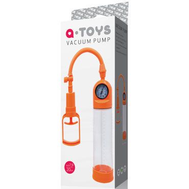 Toyfa A-toys Vacuum Pump, оранжевая Вакуумная помпа с манометром