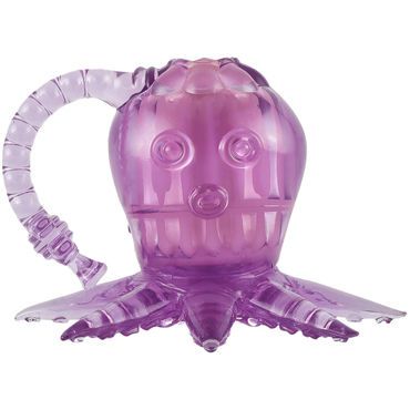 White Label Octopus, фиолетовый Вибростимулятор осьминог
