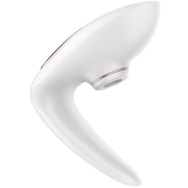 Satisfyer Pro 4 Couples, белый Вакуум-волновой стимулятор для пар с вибрацией