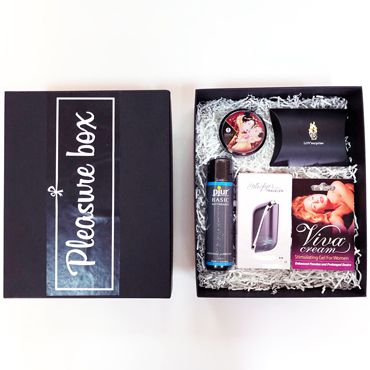 Pleasure Box Black для Неё Набор для сексуальных экспериментов