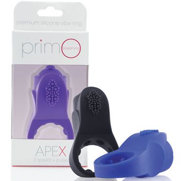 Screaming O PrimO Apex, фиолетовый Силиконовое кольцо с виброэлементом
