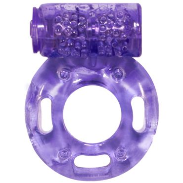 Lola Toys Rings Axle-pin, фиолетовое Эрекционное кольцо с вибрацией