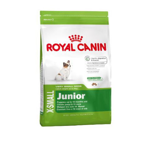 Корм для щенков ROYAL CANIN (Роял Канин) Size X-Small Junior для миниатюрных пород до 10 месяцев сух. 1,5кг