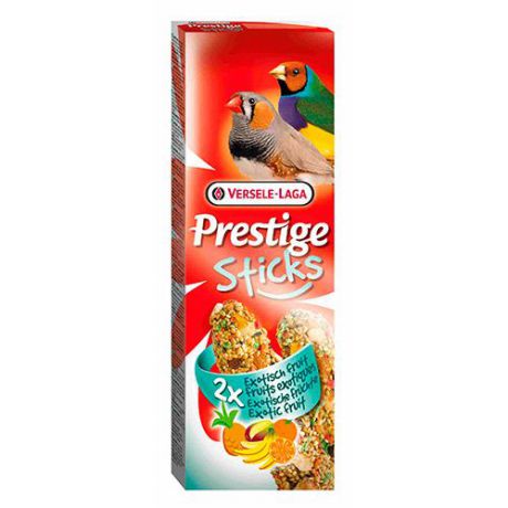 Лакомства для птиц VERSELE-LAGA Prestige палочки для тропических птиц с экзотическими фруктами 2х30г