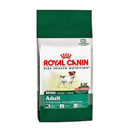 Корм для собак ROYAL CANIN (Роял Канин) Size Mini Adult для мелких пород с 10 месяцев до 8 лет сух. 800г