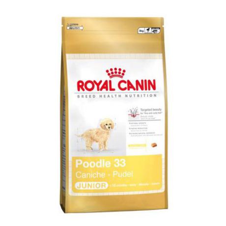 Корм для щенков ROYAL CANIN (Роял Канин) Poodle Junior 33 для породы Пудель до 10 месяцев сух. 500г