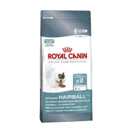 Корм для кошек ROYAL CANIN (Роял Канин) Intense Hairball 34 для вывода шерсти из желудка сух. 2кг