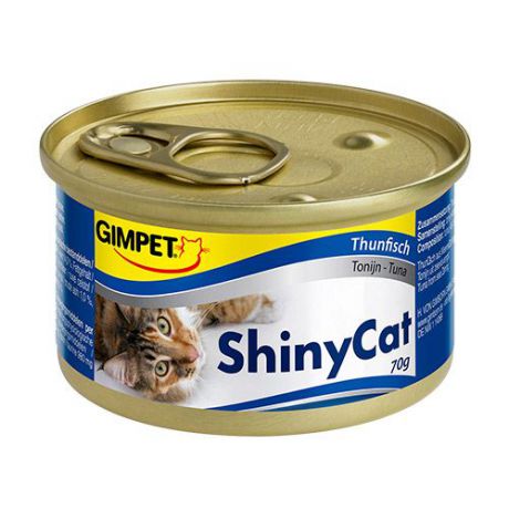 Корм для кошек GIMPET Shiny Cat, Тунец конс.70г