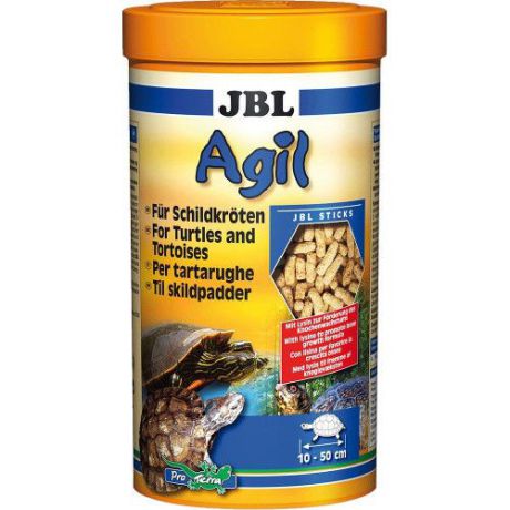 Корм для черепах JBL Agil Питательный корм в форме палочек 1л (400г)