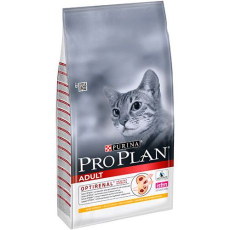 Корм для кошек PRO PLAN курица сух.10кг