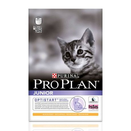 Корм для котят PRO PLAN (Проплан) курица, рис сух. 1,5кг