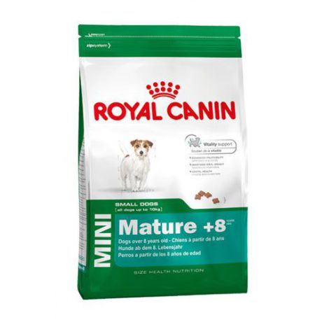 Корм для собак ROYAL CANIN (Роял Канин) Size Mini Adult +8 для мелких пород старше 8 лет сух.2кг
