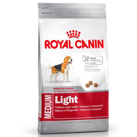 Корм для собак ROYAL CANIN (Роял Канин) Size Medium Light для средних пород,склонных к полноте сух. 3,5кг