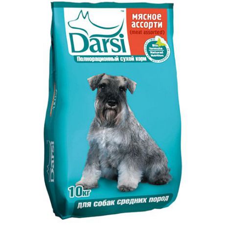 Корм для собак DARSI для средних пород сух. 10кг