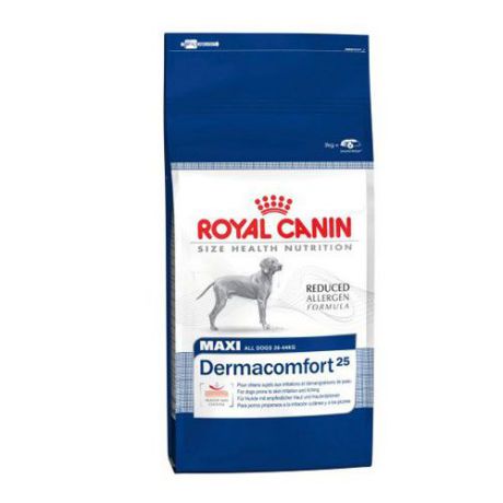 Корм для собак ROYAL CANIN (Роял Канин) Size Maxi Dermacomfort для крупных пород с чувствительной кожей сух. 3кг