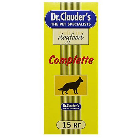 Корм для собак Dr.Clauder's Complete курица сух. 15кг