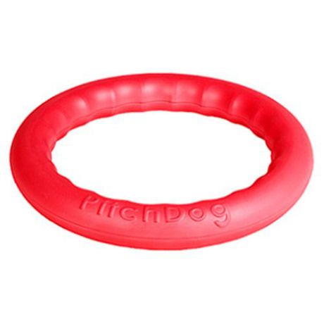 Игрушка для собак PitchDog Игровое кольцо для аппортировки d 28см розовое