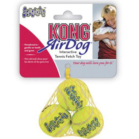 Игрушка для собак KONG Air Теннисный мяч, маленький