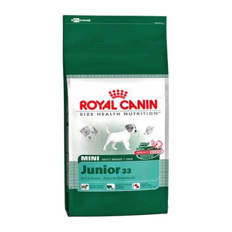 Корм для щенков ROYAL CANIN (Роял Канин) Size Mini Junior для мелких пород с 2 до 10 месяцев сух. 800г